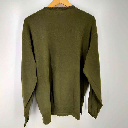 ビームス BEAMS 90-00S オレンジ文字タグ ヘンリーネック L/S Tシャツ メンズ JPN:L