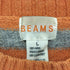 ビームス BEAMS 90-00S オレンジ文字タグ ボーダー ウール クルーネック ニット メンズ JPN:L