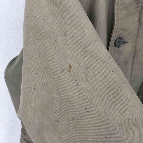 ユーエスネイビー U.S.NAVY 40~50S コの字留め デコTALONジップ N-1 DECK JACKET 中期~後期 メンズ