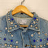 GENERAL CLOTHING COMPANY LTD スタッズカスタムデニムトラッカージャケット メンズ L