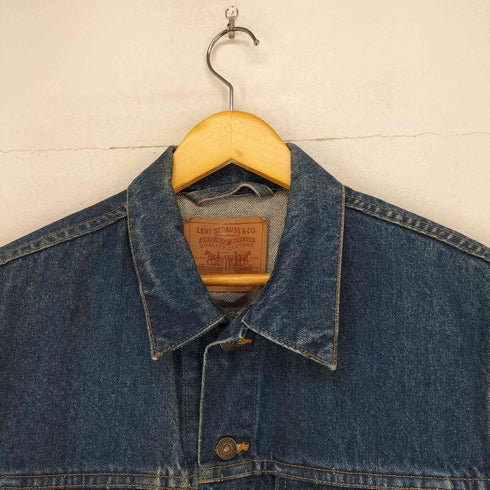 リーバイス Levis 90S 92年製 70506-0216 ボタン裏715 ノースリーブデニムトラッカージャケット メンズ JPN:42