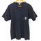 エクストララージ XLARGE 90S USA製 刺繍初期タグ NY ベースボール ロゴ ポケット S/S Tシャツ メンズ import:L