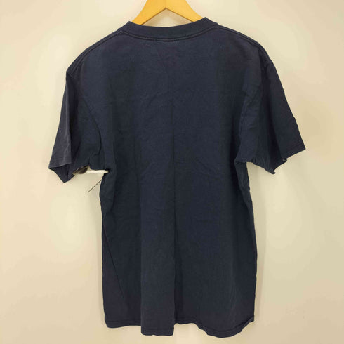 エクストララージ XLARGE 90S USA製 刺繍初期タグ NY ベースボール ロゴ ポケット S/S Tシャツ メンズ import:L