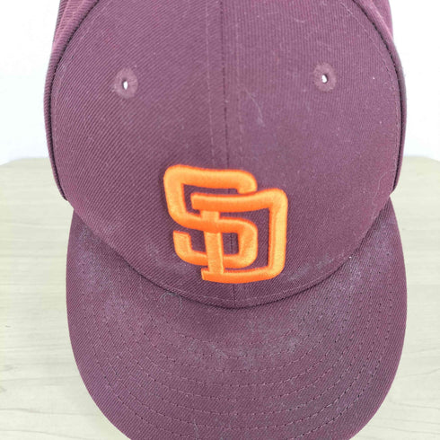 ニューエラ NEW ERA 59FIFTY MAROON メンズ 7 5/8
