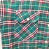 OLD SCHOOL SANFORIZED レギュラーカラー L/S チェック ネル シャツ メンズ 15-15 1/2