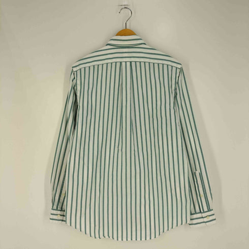 ラルフローレン RALPH LAUREN CLASSIC FIT ポニー刺繍 ボタンダウン ストライプ シャツ メンズ import:M