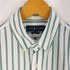 ラルフローレン RALPH LAUREN CLASSIC FIT ポニー刺繍 ボタンダウン ストライプ シャツ メンズ import:M