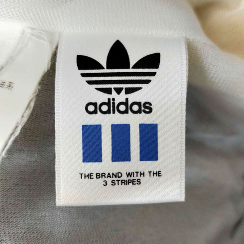 アディダス adidas 90S デサント製 ロゴ 刺繍 サイドライン カラーブロック トレーニング パンツ メンズ 0