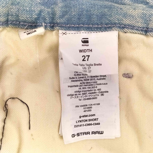 ジースターロー G-STAR RAW Lynton Shorts レディース 27