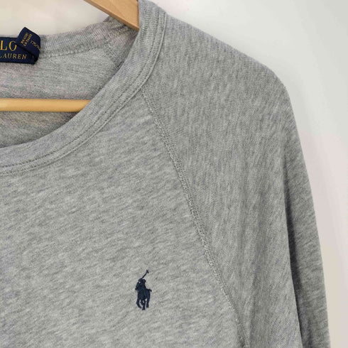 ポロラルフローレン POLO RALPH LAUREN ポニー刺繍 ラグラン クルーネックスウェット メンズ import:M