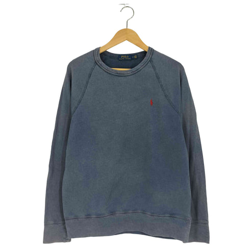 ポロラルフローレン POLO RALPH LAUREN ポニー刺繍 ラグラン クルーネックスウェット メンズ import:M