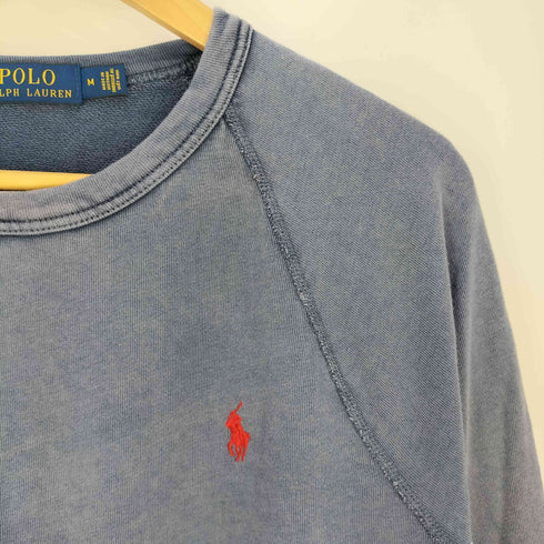 ポロラルフローレン POLO RALPH LAUREN ポニー刺繍 ラグラン クルーネックスウェット メンズ import:M
