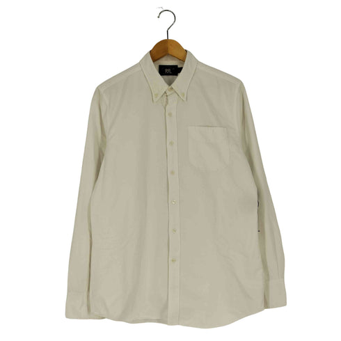 ダブルアールエルラルフローレン RRL RALPH LAUREN ポケット付き ボタンダウンシャツ メンズ import:L