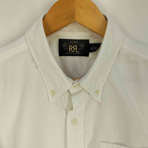 ダブルアールエルラルフローレン RRL RALPH LAUREN ポケット付き ボタンダウンシャツ メンズ import:L