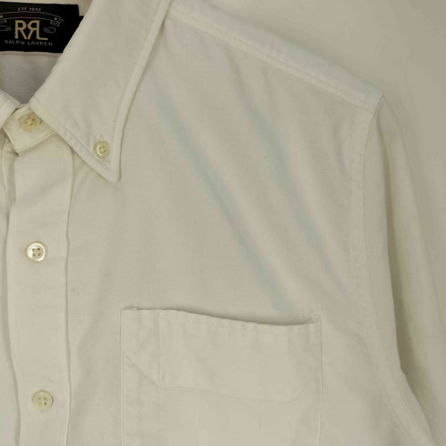 ダブルアールエルラルフローレン RRL RALPH LAUREN ポケット付き ボタンダウンシャツ メンズ import:L