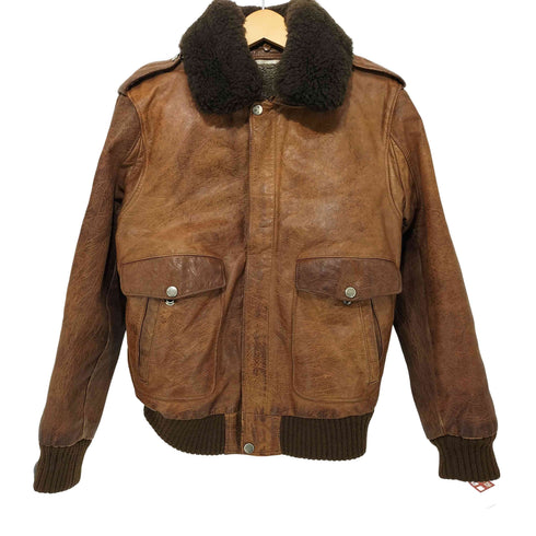 日本製 A-2 COW LEATHER BOMBER JACKET カウレザー ボンバー ジャケット メンズ