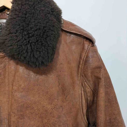 日本製 A-2 COW LEATHER BOMBER JACKET カウレザー ボンバー ジャケット メンズ