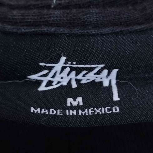 ステューシー Stussy メキシコ製 両面プリント クルーネックTシャツ メンズ import:M