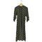 ザラ ZARA バンドカラー ハーフボタン シャツワンピース レディース import:XS
