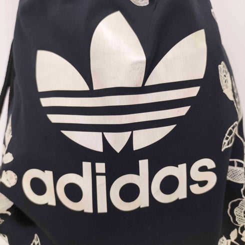 アディダスオリジナルス adidas Originals フラワー プリント トレフォイル ロゴ プリント ナップサック レディース