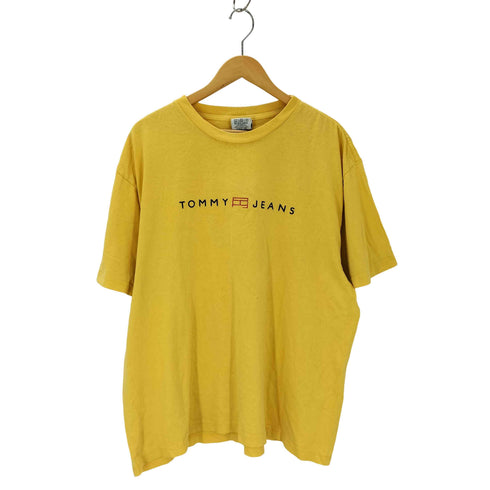 トミージーンズ tommy jeans ロゴプリントTシャツ メンズ import:XL