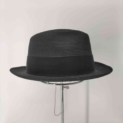 カシラ CA4LA リネン100% ストローハット メンズ 60cm