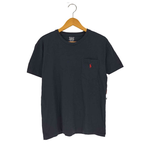 ポロラルフローレン POLO RALPH LAUREN ポニー刺繍 ポケット付き クルーネックTシャツ メンズ import:S