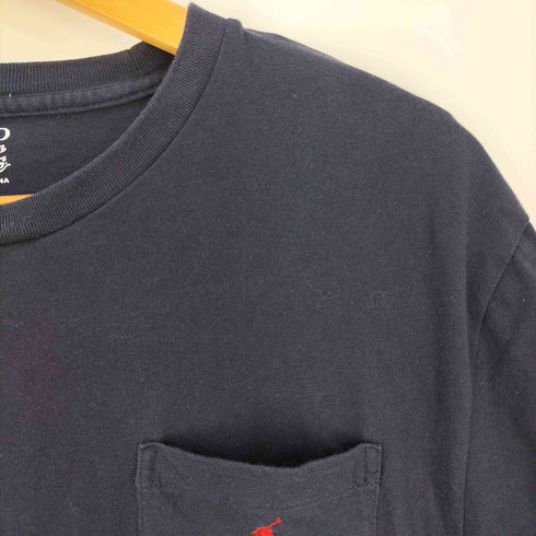 ポロラルフローレン POLO RALPH LAUREN ポニー刺繍 ポケット付き クルーネックTシャツ メンズ import:S
