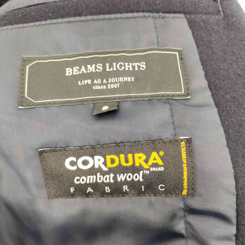 ビームスライツ BEAMS Lights スタンドカラー ウール コート メンズ JPN:S