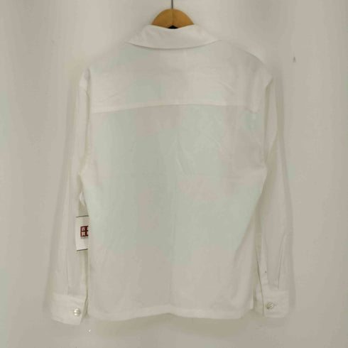 ザラ ZARA レーヨン混 オープンカラーシャツ メンズ import:S