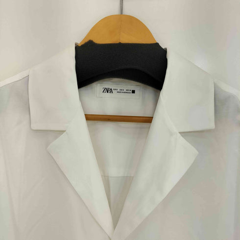 ザラ ZARA レーヨン混 オープンカラーシャツ メンズ import:S