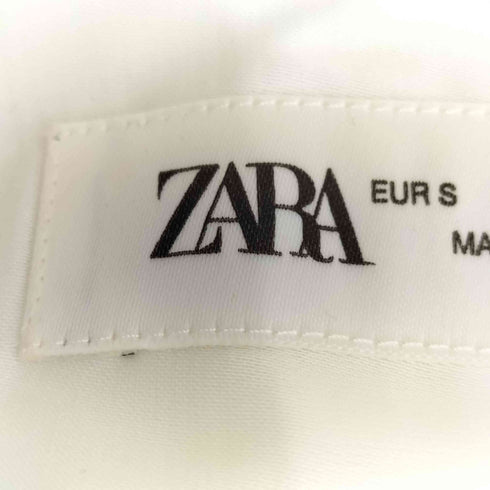ザラ ZARA レーヨン混 オープンカラーシャツ メンズ import:S