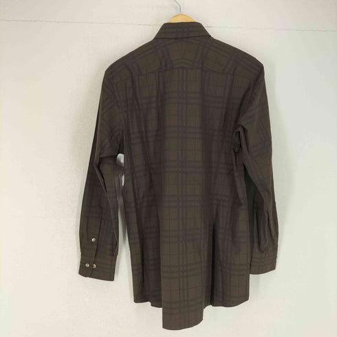 バーバリーロンドン BURBERRY LONDON チェック柄ボタンダウンシャツ メンズ L