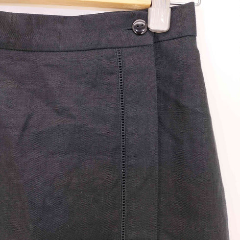タルボット TALBOTS リネン ラップスカート レディース 6