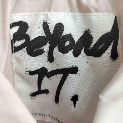 RYUJI KAMIYAMA BEYOND IT ビッグ シャツ フリー プリント ロングブラウス メンズ