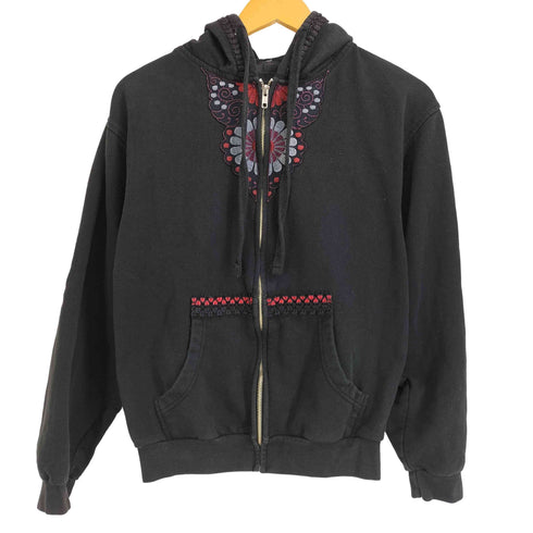 アナスイ ANNA SUI フロント刺繍 チロリアン ジップアッパーカー レディース JPN:M