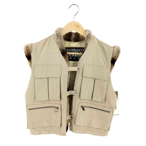 ジャンフランコフェレ GIANFRANCO FERRE ファードッキング ベスト レディース import:L