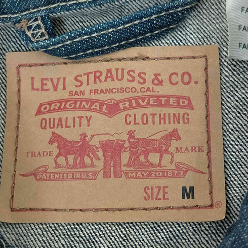 リーバイス Levis デニムベスト メンズ import:M