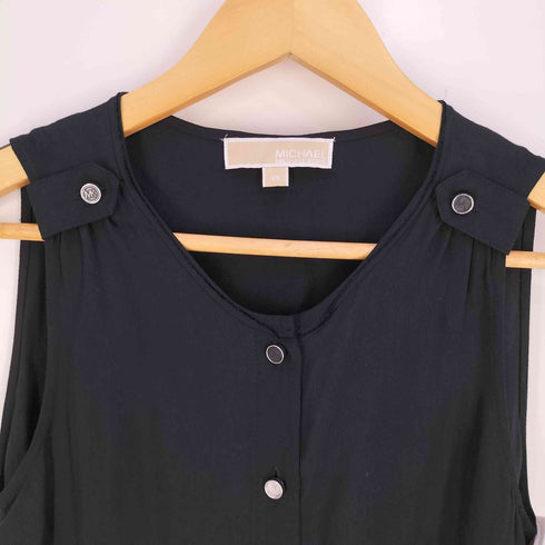 マイケルマイケルコース Michael Michael Kors レーヨン ノースリーブシャツワンピース レディース import:XS