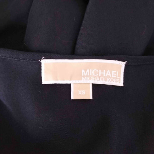 マイケルマイケルコース Michael Michael Kors レーヨン ノースリーブシャツワンピース レディース import:XS