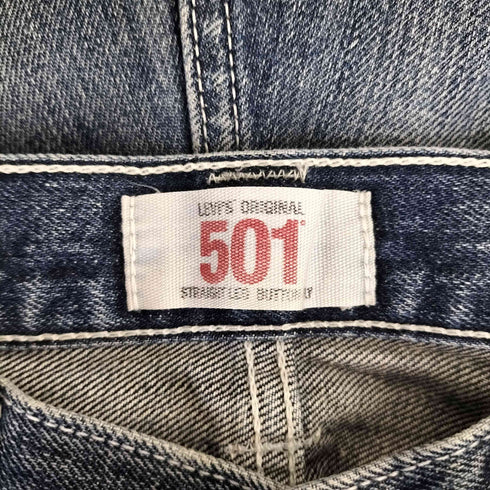 リーバイス Levis 00s 501 裏P85刻印 ダメージ デニムパンツ メンズ W33 L32