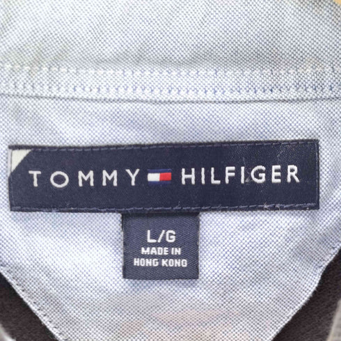 トミーヒルフィガー TOMMY HILFIGER ロゴ刺繍 ポロシャツ メンズ import:L