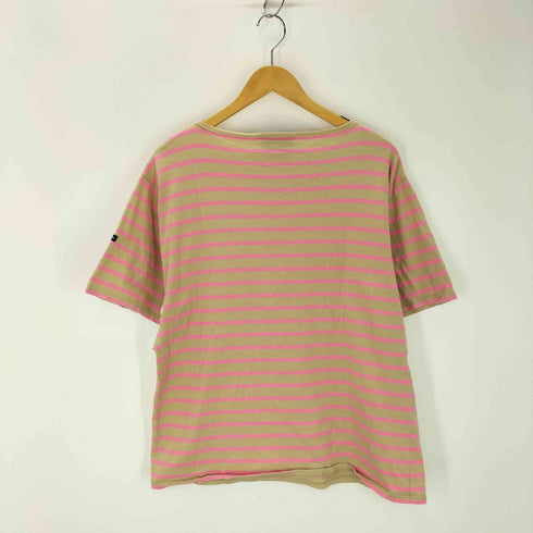セントジェームス SAINT JAMES フランス製 ボーダー ボートネック Tシャツ バスク シャツ レディース 42