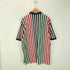 トミーヒルフィガー TOMMY HILFIGER マルチカラーストライプ S/Sポロシャツ メンズ import:XL