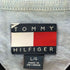 トミーヒルフィガー TOMMY HILFIGER ツートーンカラー ロゴ刺繍 ポロシャツ メンズ import:L