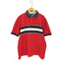 トミーヒルフィガー TOMMY HILFIGER ロゴ刺繍 S/S鹿の子ポロシャツ メンズ import:L