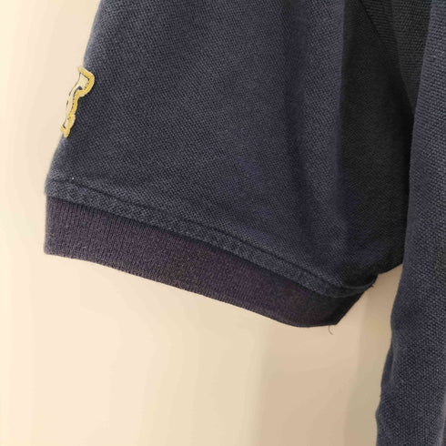 トミーヒルフィガー TOMMY HILFIGER ワッペン刺繍 S/Sストライプポロシャツ メンズ import:S