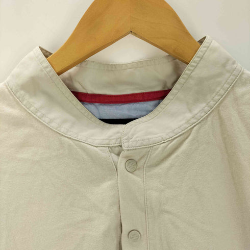 トミーヒルフィガー TOMMY HILFIGER スタンドカラー S/Sポロシャツ メンズ import:XL