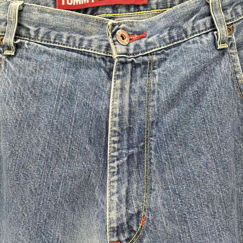 トミージーンズ tommy jeans 5ポケット バギーデニムパンツ メンズ 38×34