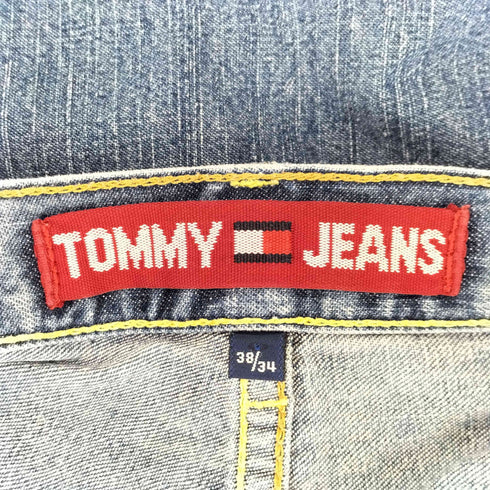 トミージーンズ tommy jeans 5ポケット バギーデニムパンツ メンズ 38×34